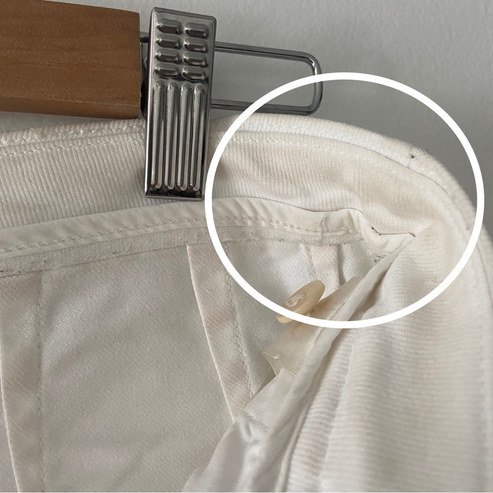 Babaton Off-White Wide Leg Jeans - Picture 3 of 8